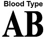 blood type AB Tシャツ −血液型であなたの性格が伝わるかも− by tk blood type AB Tシャツ −血液型であなたの性格が伝わるかも− by tk
