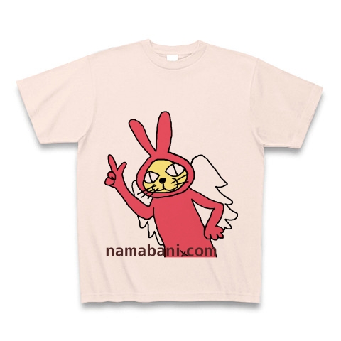 ヤマバニちゃん＆とり親子｜Tシャツ｜ライトピンク