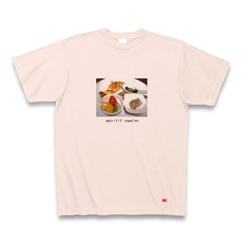 商品詳細 フレンチ 前菜盛り合わせ Tシャツ ライトピンク デザインtシャツ通販clubt