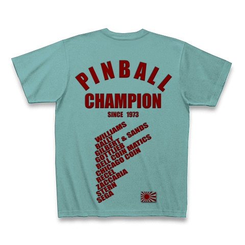 PINBALL CHAMPION SINCE 1973 その１｜Tシャツ｜ミント