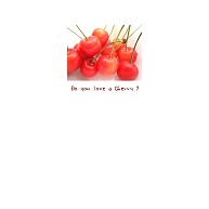 Do you love a cherry ? （背）