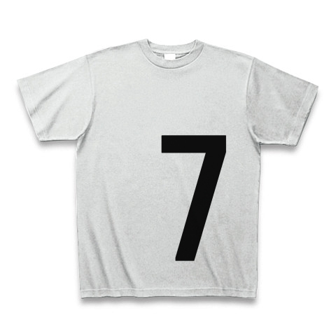 7（数字Tシャツ）｜Tシャツ｜アッシュ