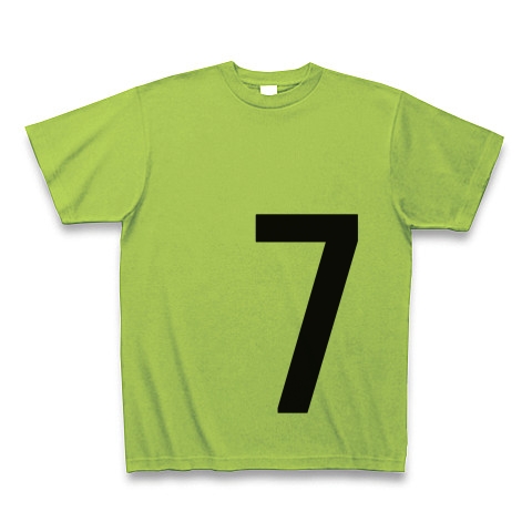 7（数字Tシャツ）｜Tシャツ｜ライム