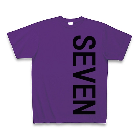 SEVEN｜Tシャツ｜パープル