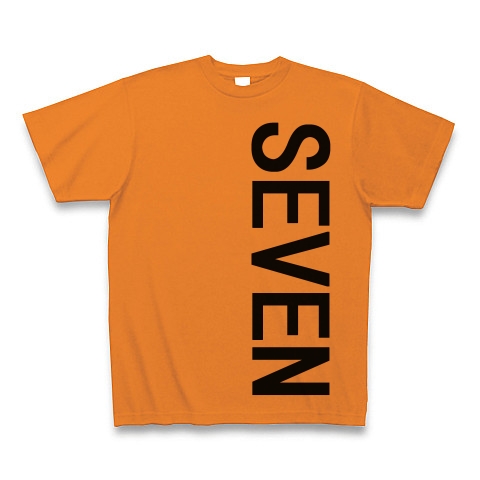SEVEN｜Tシャツ｜オレンジ