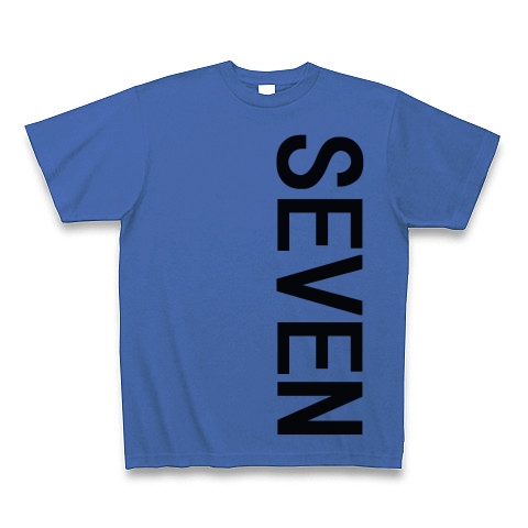 SEVEN｜Tシャツ｜ミディアムブルー