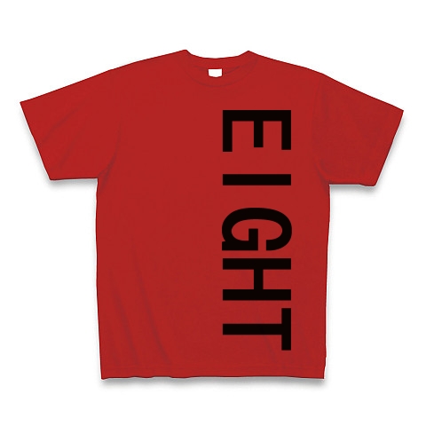 EIGHT｜Tシャツ｜レッド