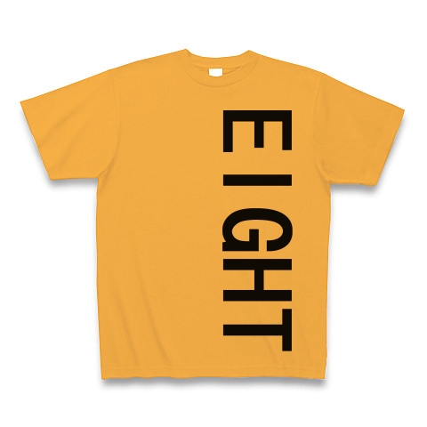 EIGHT｜Tシャツ｜コーラルオレンジ