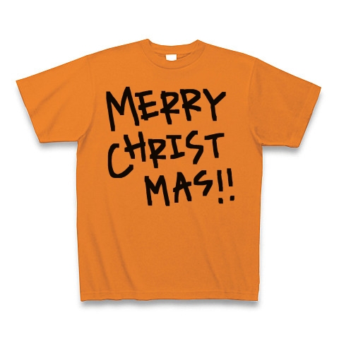 MERRY CHRISTMAS!!｜Tシャツ｜オレンジ