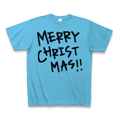 MERRY CHRISTMAS!!｜Tシャツ｜シーブルー