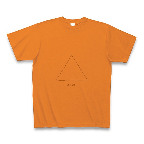 △2012｜Tシャツ｜オレンジ
