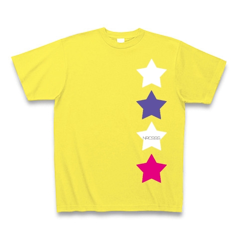 4STAR☆｜Tシャツ Pure Color Print｜イエロー