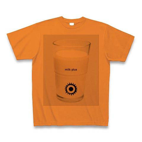 時計仕掛けのミルクプラス｜Tシャツ｜オレンジ