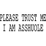 PLEASE TRUST ME I AM ASSHOLE 信じてくれ俺は肛門だ PLEASE TRUST ME I AM ASSHOLE 信じてくれ俺は肛門だ