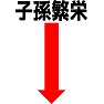 子孫繁栄 子孫繁栄
