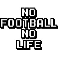 商品詳細 No Football No Life Tシャツ パープル デザインtシャツ通販clubt