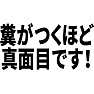 糞がつくほど真面目です! 糞がつくほど真面目です!