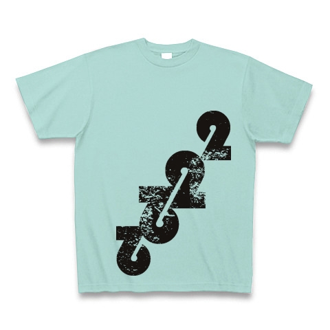 number2｜Tシャツ｜アクア