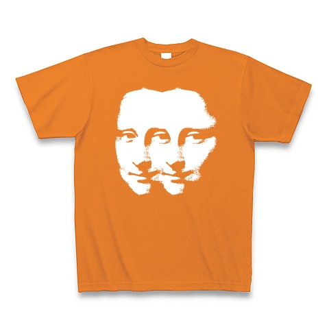 MONAMONALISALISA｜Tシャツ Pure Color Print｜オレンジ