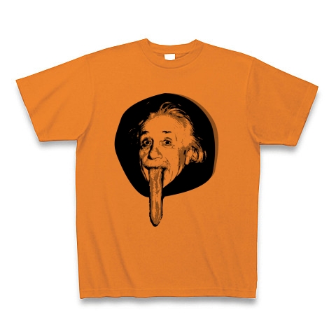 EINSTEIN｜Tシャツ｜オレンジ