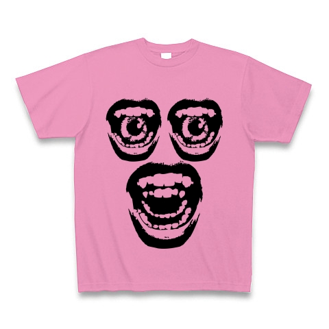 FACE MOUTH｜Tシャツ｜ピンク