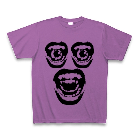 FACE MOUTH｜Tシャツ｜ラベンダー