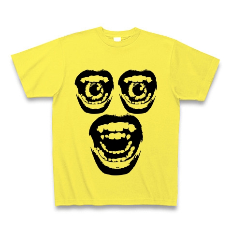 FACE MOUTH｜Tシャツ｜イエロー