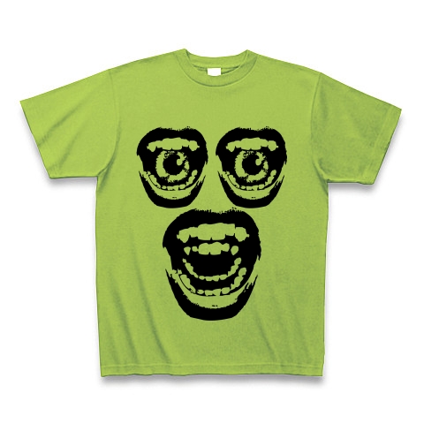 FACE MOUTH｜Tシャツ｜ライム