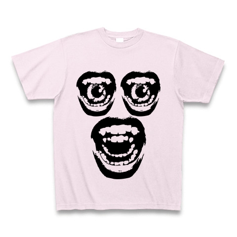 FACE MOUTH｜Tシャツ｜ピーチ