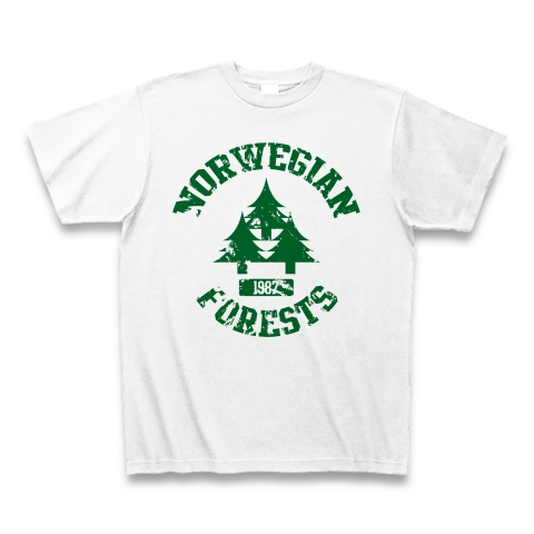 NORWEGIAN FORESTS｜Tシャツ｜ホワイト