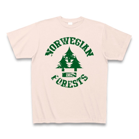 NORWEGIAN FORESTS｜Tシャツ｜ライトピンク