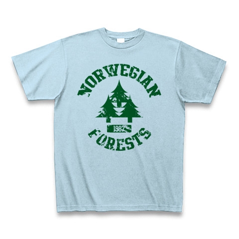 NORWEGIAN FORESTS｜Tシャツ｜ライトブルー