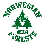 NORWEGIAN FORESTS｜Tシャツ｜アクア