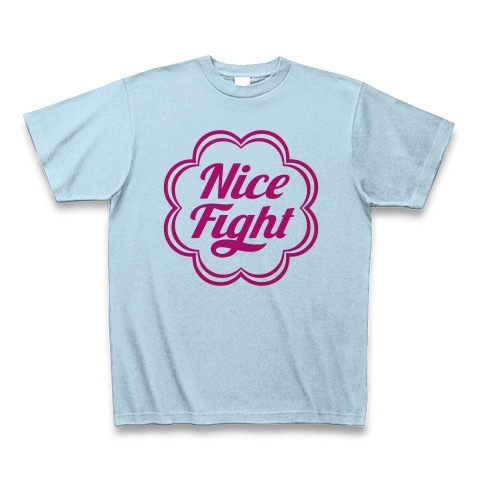 Nice Fight チュッパチャップス Pink｜Tシャツ｜ライトブルー