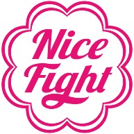 Nice Fight チュッパチャップス Pink｜Tシャツ｜グレー