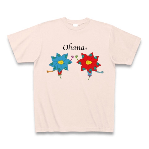 Ohanaちゃん｜Tシャツ｜ライトピンク