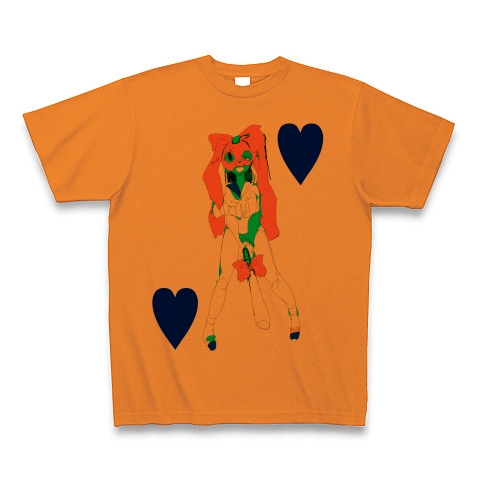 あいのむち｜Tシャツ｜オレンジ