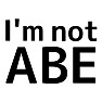 I'm not ABE(ブラック) I'm not ABE(ブラック)