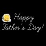 【父の日】Happy Father's Day!(ホワイト) 【父の日】Happy Father's Day!(ホワイト)