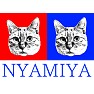 【パロディ】NYAMIYAロゴ 【パロディ】NYAMIYAロゴ