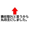 責任取れと言うから丸坊主にしました。 責任取れと言うから丸坊主にしました。