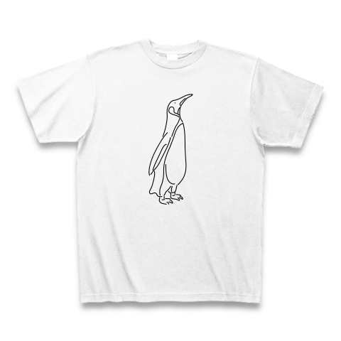 商品詳細 ペンギン イラスト Tシャツ ホワイト デザインtシャツ通販clubt