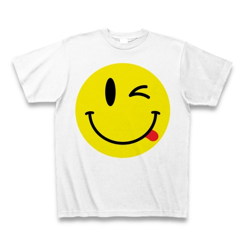 てへぺろスマイリーフェイス Oops Smiley Face Tシャツ デザインの全アイテム デザインtシャツ通販clubt