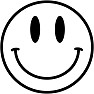 線のSMILEY FACE 線のSMILEY FACE