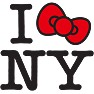 I KITTY'S RIBBON NY スウェットバージョン I KITTY'S RIBBON NY スウェットバージョン