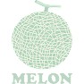 MELON レディースオーバルTシャツバージョン MELON レディースオーバルTシャツバージョン