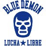 BLUE DEMON 半袖ラグランTシャツバージョン BLUE DEMON 半袖ラグランTシャツバージョン