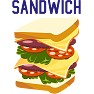 SANDWICH 長袖ラグランTシャツ SANDWICH 長袖ラグランTシャツ