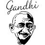 Gandhi 半袖ラグランTシャツ Gandhi 半袖ラグランTシャツ