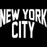 NEW YORK CITY 白ロゴ NEW YORK CITY 白ロゴ